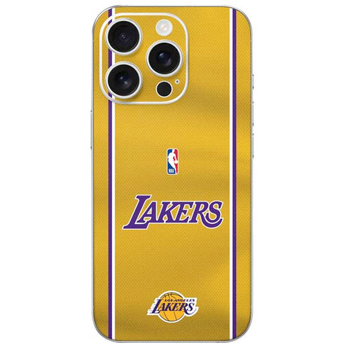 NBA Los Angeles Lakers Jersey iPhone 16 Pro Skin